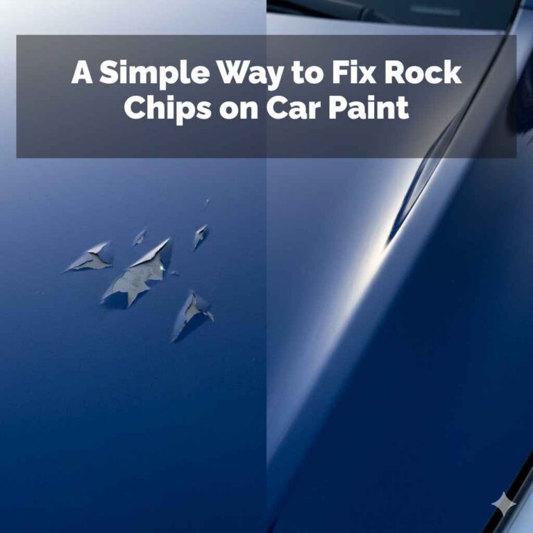 A Simple Way to Fix Rock Chips on Car Paint