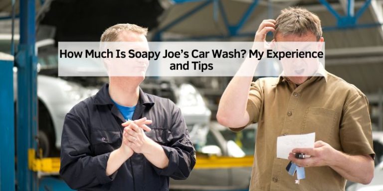 How Much Is Soapy Joe’s Car Wash