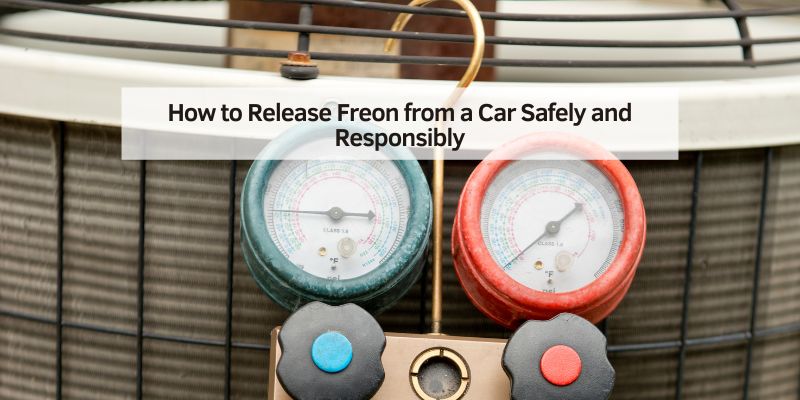 How to Release Freon from a Car Safely and Responsibly