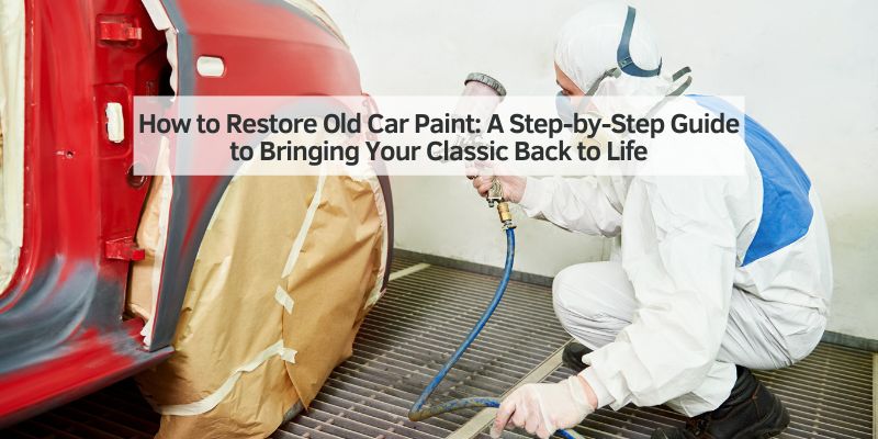 How to Restore Old Car Paint