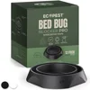 Bed bug interceptor traps for monitoring furniture legs