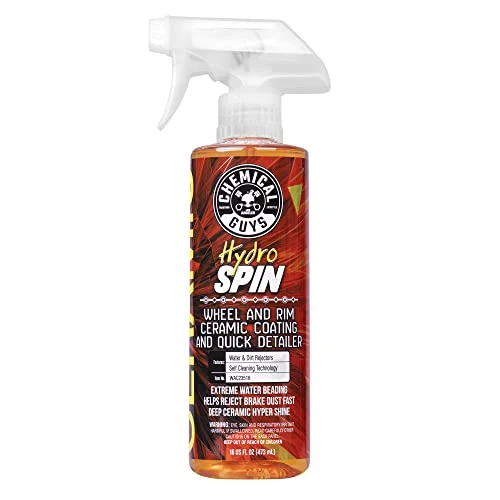 Chemical Guys HydroSpin wheel and rim ceramic coating spray bottle