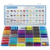 Riseuvo 316-piece blade fuse assortment kit in a clear case