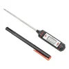 Haofy digital probe thermometer with LCD display and protective sleeve for checking car AC vent temperature