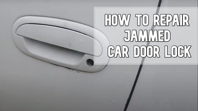 How to Fix a Jammed Car Door