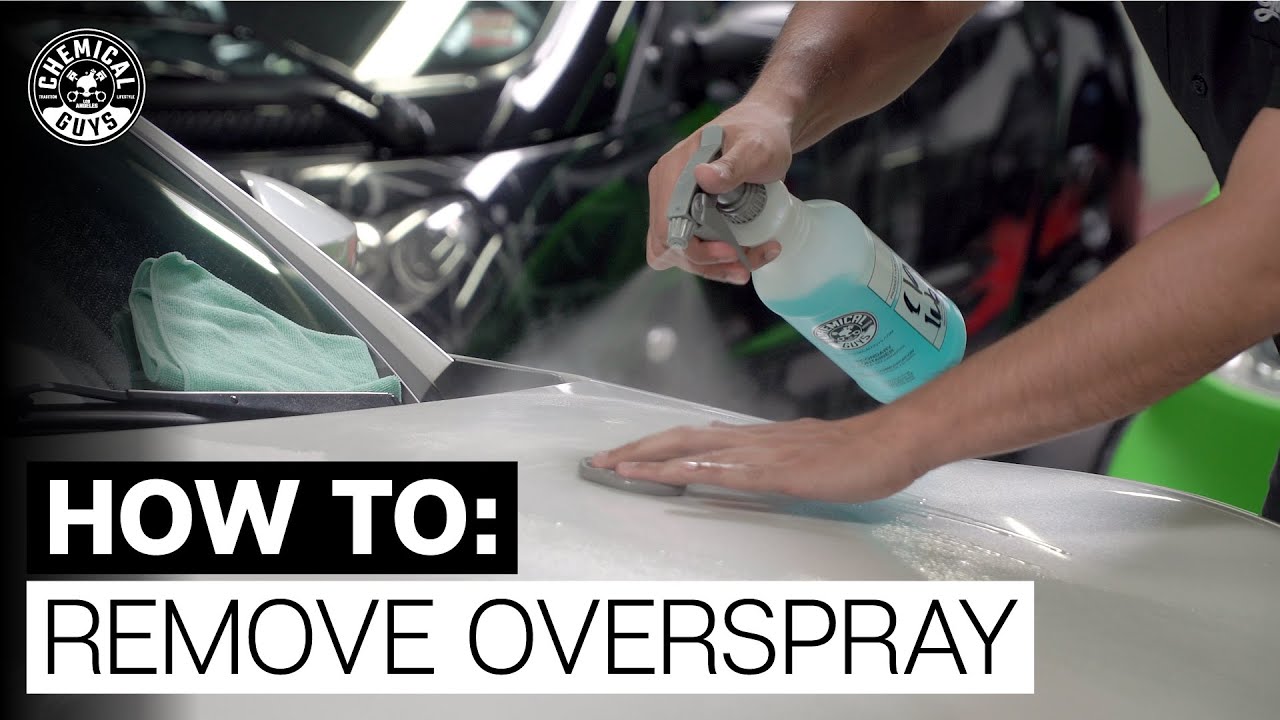 How to Get Overspray off Car Paint