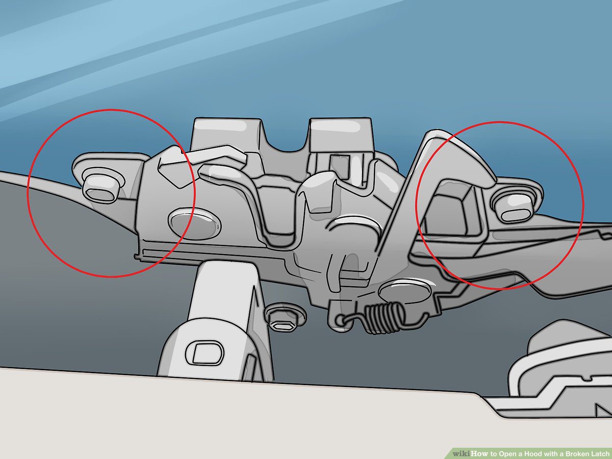 How to Open Car Hood With Broken Latch