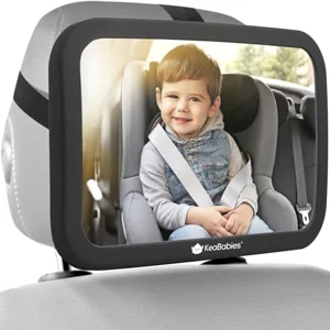 KeaBabies Wide View Car Seat Mirror