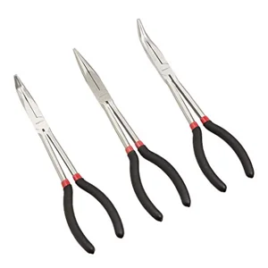 Long-reach needle-nose pliers