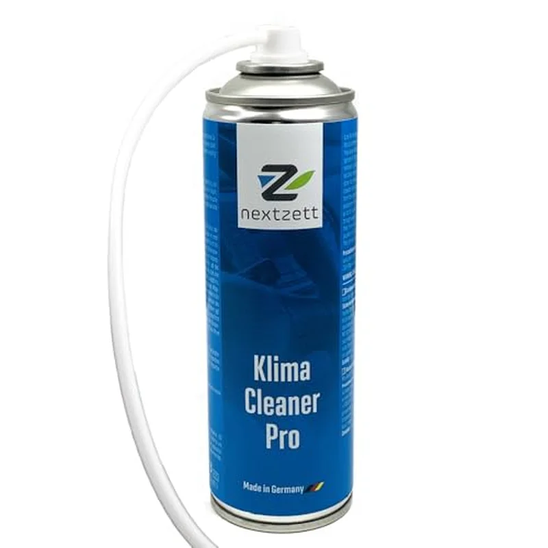 nextzett Klima Cleaner Pro AC and heater evaporator cleaner with 2-foot application hose