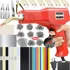 Plastic welder kit for repairing cracked bumper plastic