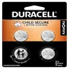 Duracell CR2032 Lithium Battery 4-Count