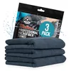 Chemical Guys Workhorse plush microfiber towels three pack