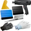 Spanno vinyl wrap tool kit with heat gun and squeegees