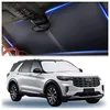 Thickened automotive glass sunshade with storage bag
