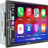 SJoyBring 7-inch QLED Double DIN Car Stereo with Wireless CarPlay