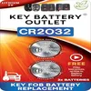 CR2032 Key Fob Battery Replacement 2-Pack