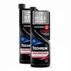 Two bottles of Chevron Techron High Mileage Fuel System Cleaner