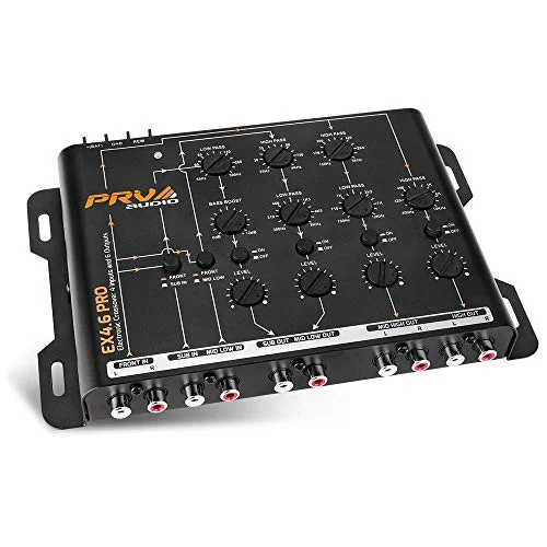 PRV Audio EX4.6 PRO 4-way electronic car audio crossover