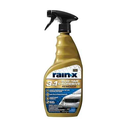 Rain-X Pro 620213 3-in-1 bug, tar, and adhesive remover spray bottle, 16 ounce