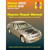 Cover of the Haynes repair manual for the Nissan 350Z and Infiniti G35, 2003 thru 2008