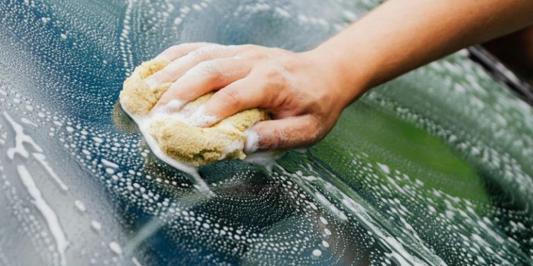 How to Get Dried Concrete Off Car