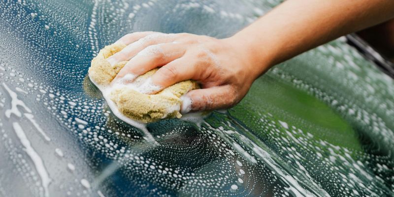 How to Get Dried Concrete Off Car