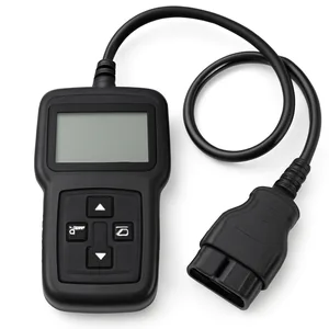 ANCEL AD310 OBD2 code scanner used to read TC and traction control fault codes