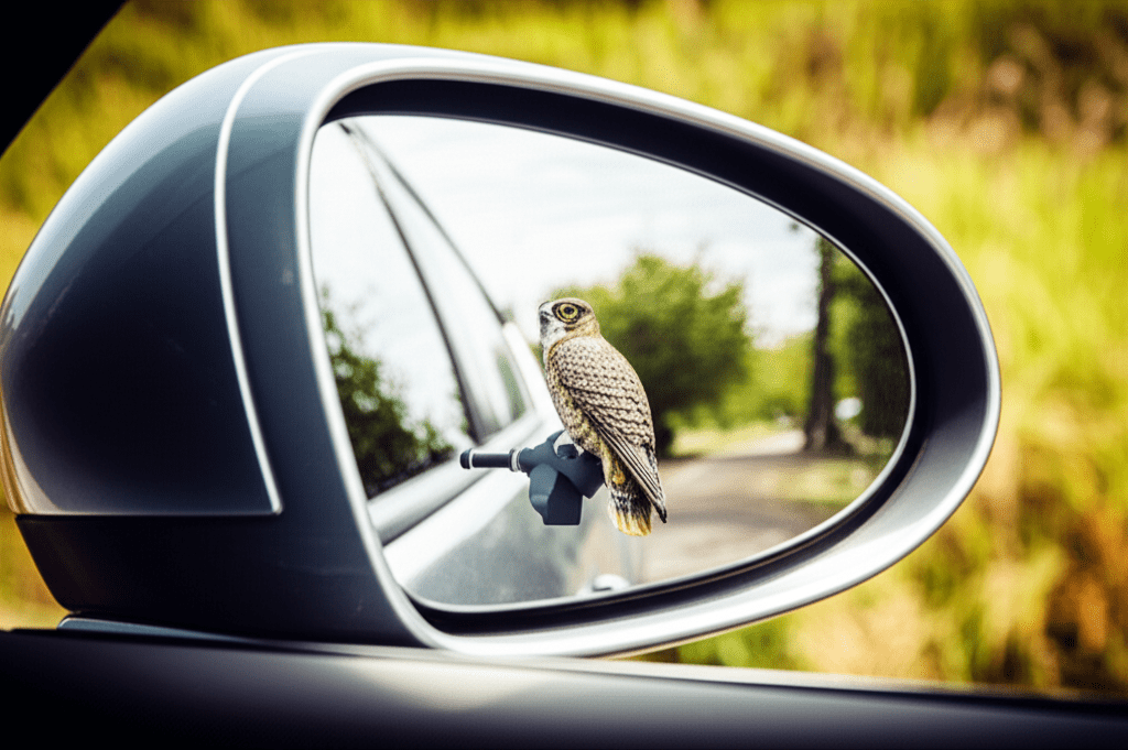 Generate a high-quality, relevant image prompt for an article about: How to Stop Birds Attacking Car