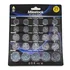 Milestock 3V lithium button battery assortment pack.