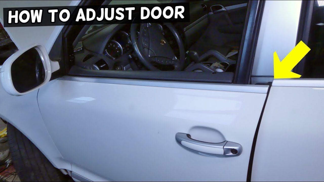 How to Adjust a Car Door