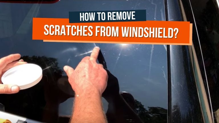 How to Buff Out Scratches on Car Windshield
