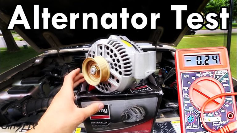 How to Check a Car Alternator