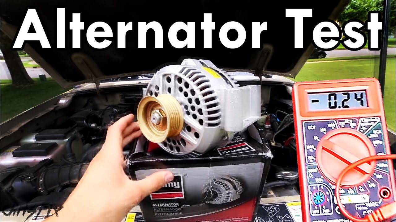 How to Check a Car Alternator