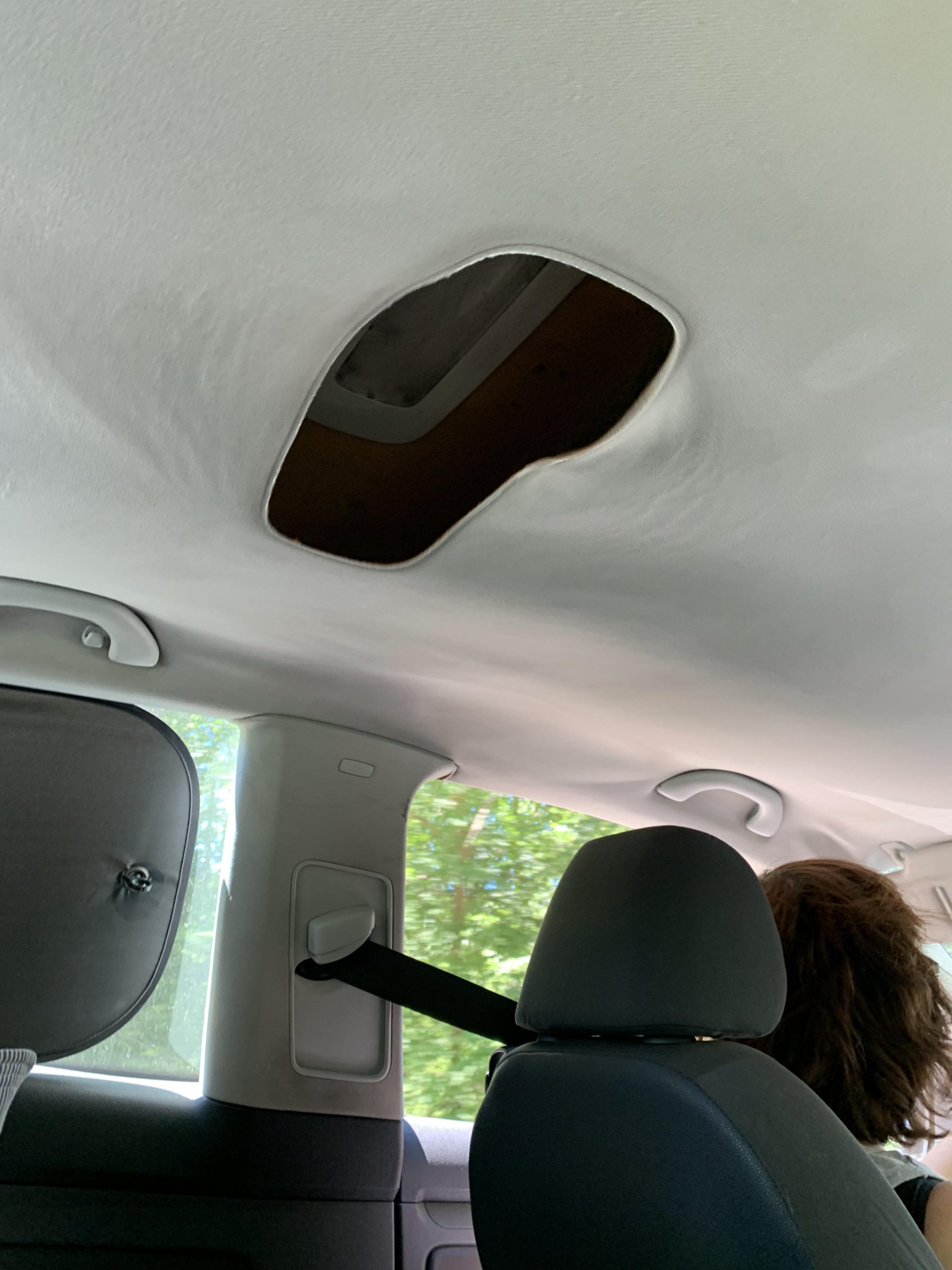 How to Fix Fabric on Car Ceiling