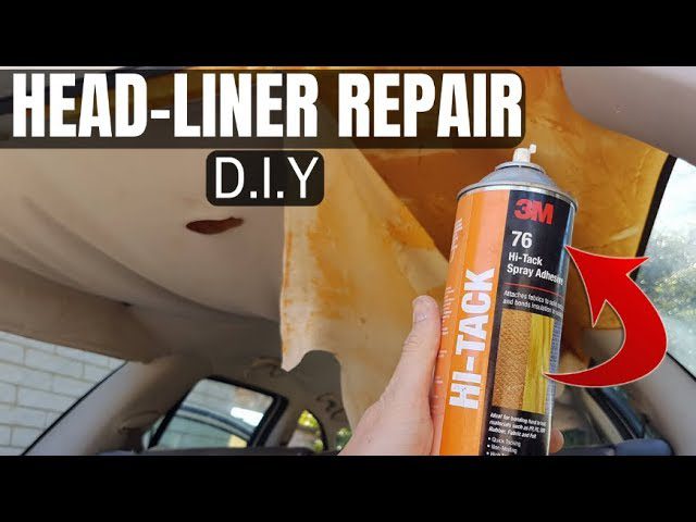 How to Fix Interior Car Roof
