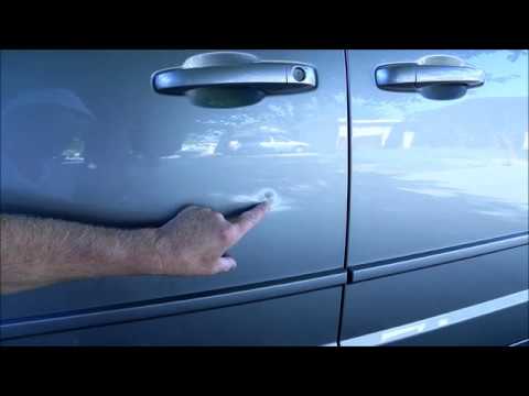 How to Get a Door Ding Out of a Car