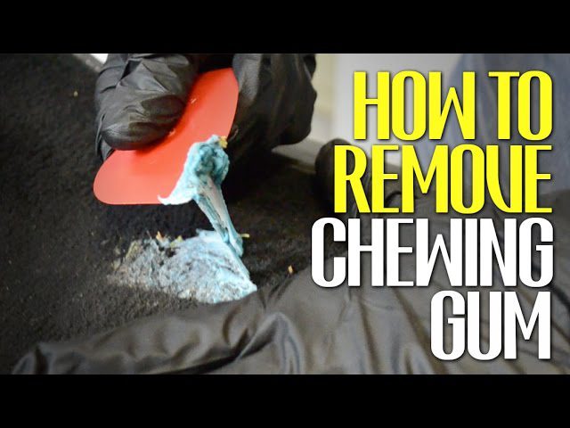 How to Get Gum off of Car Carpet