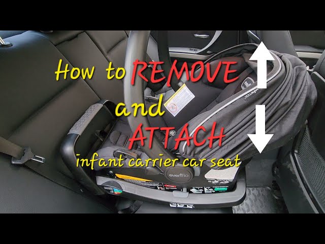 How to Remove Base of Car Seat