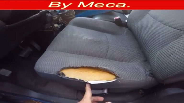 How to Repair Torn Car Seat