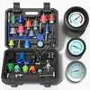 KJE coolant system pressure tester kit with adapters