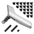 Metal Interior Door Handle Repair Kit (Chrome) | Compatible
