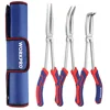 WORKPRO 3PC Long Reach Pliers Set, 11 Inch Extra Long Needle Nose Plier Set Incl