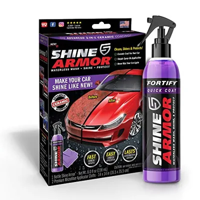 Shine Armor ceramic spray wax for car paint protection
