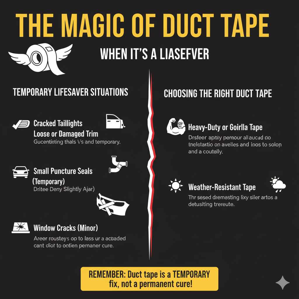 The Magic of Duct Tape: When It's a Lifesaver