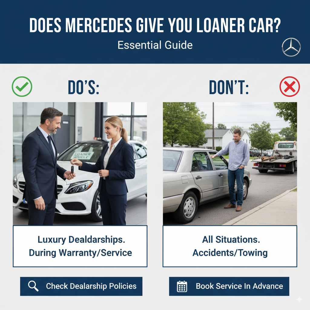 Does Mercedes Give You A Loaner Car