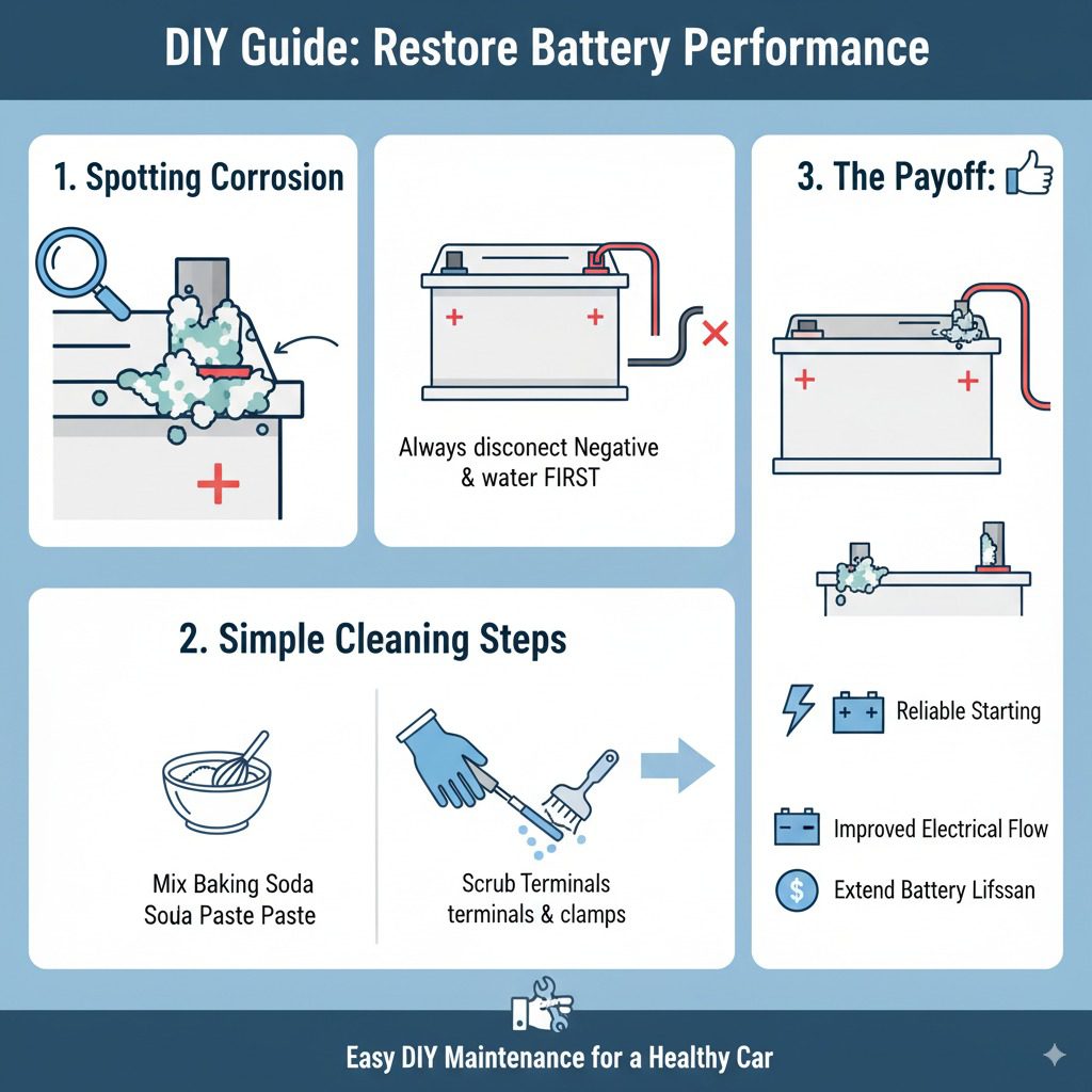 Proven Way to Clean Car Battery Connections