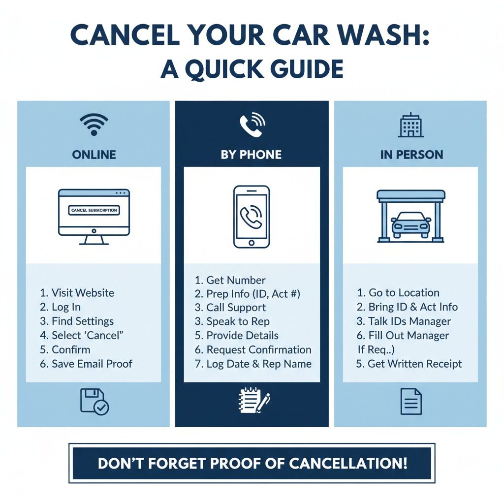 How to Cancel Car Wash Subscription