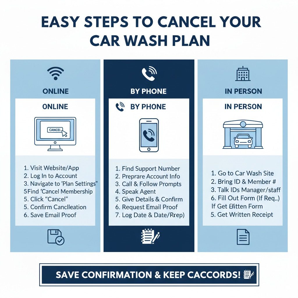 How to Cancel Car Wash Subscription