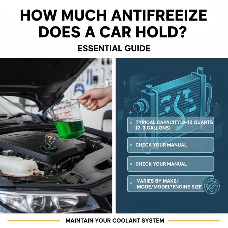 How Much Antifreeze Does a Car Hold: Essential Guide